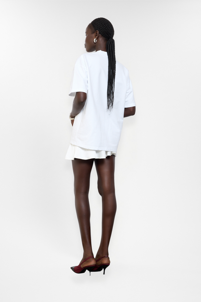 Oversized Tee | Zoomed Lily Floral