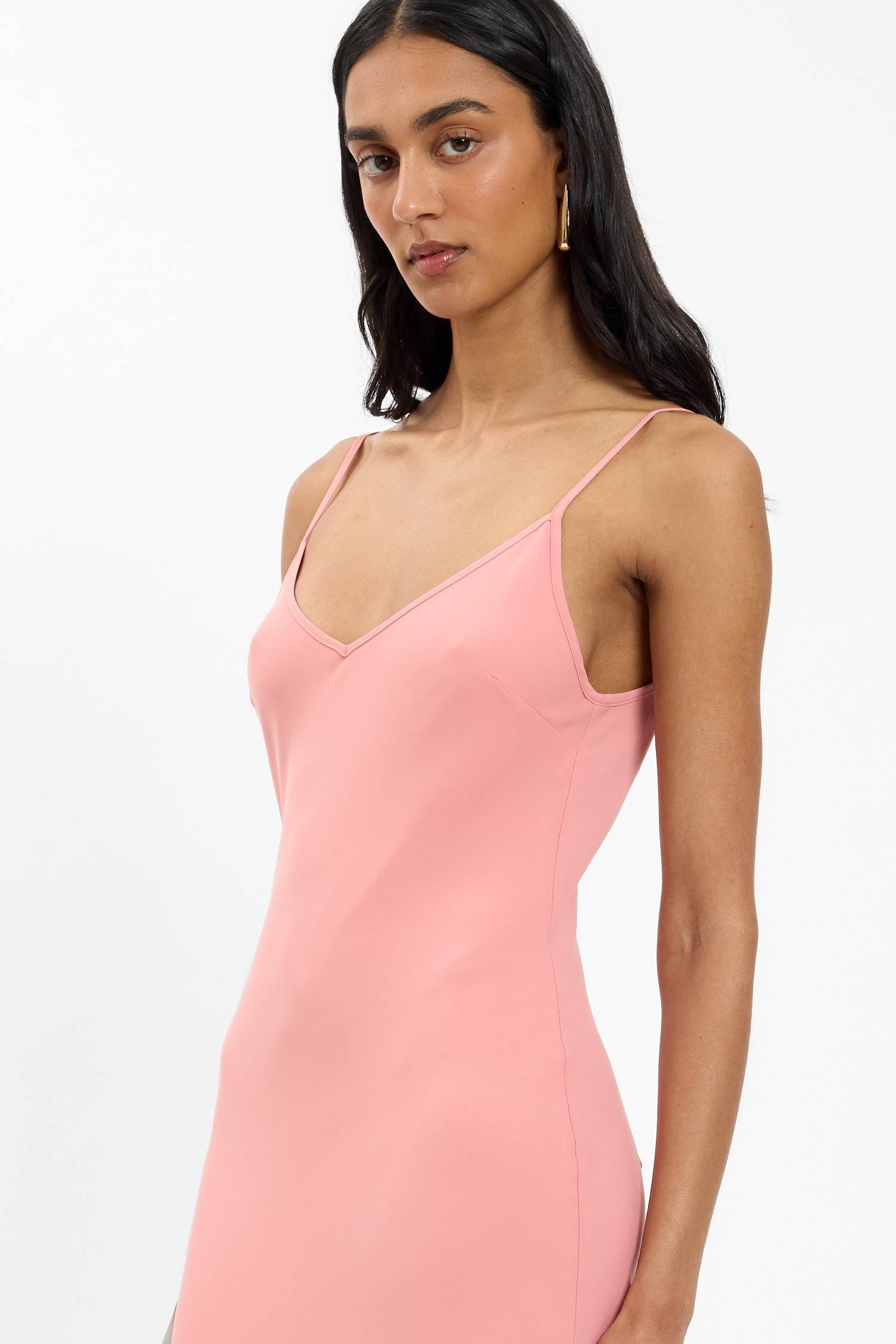 Georgette Maxi Dress | Blush