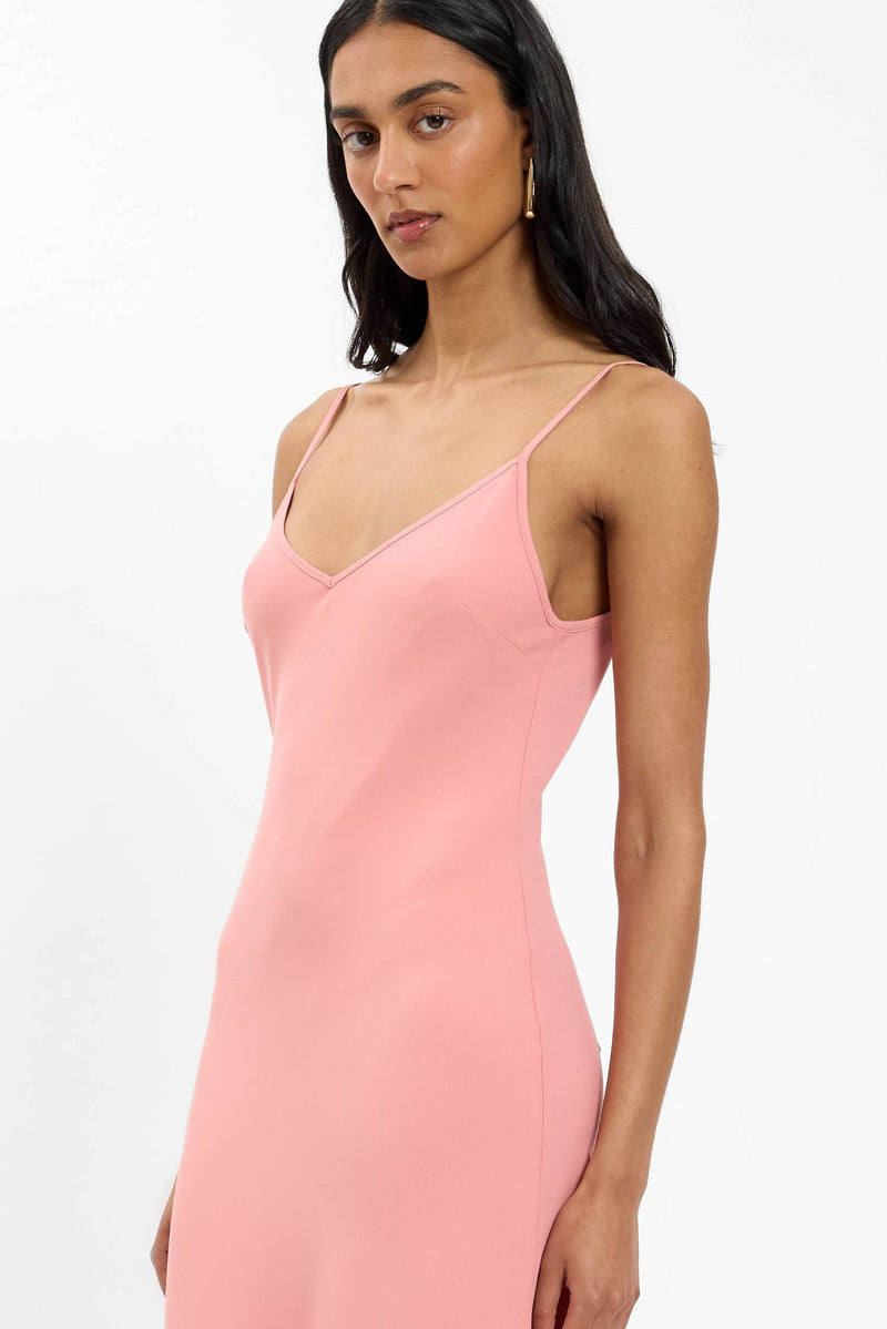 Georgette Maxi Dress | Blush