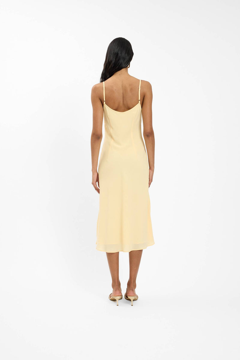 Georgette Midi Dress | Lemon