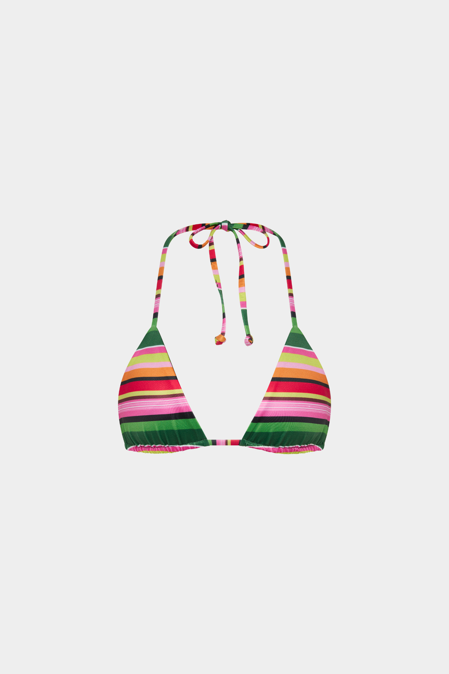Triangle Top | Emerald Stripe