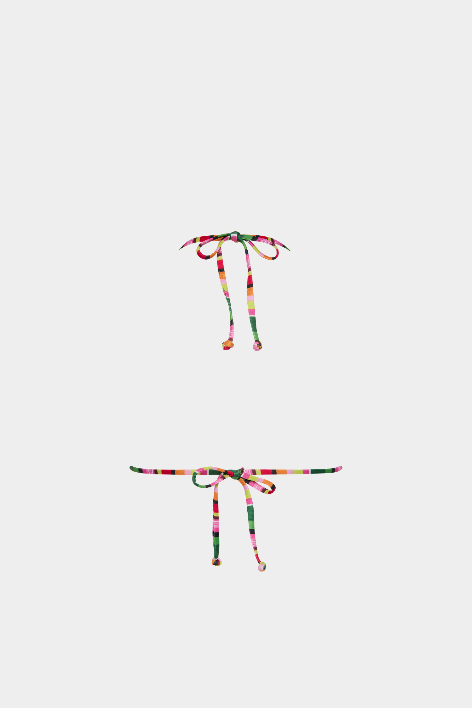 Triangle Top | Emerald Stripe