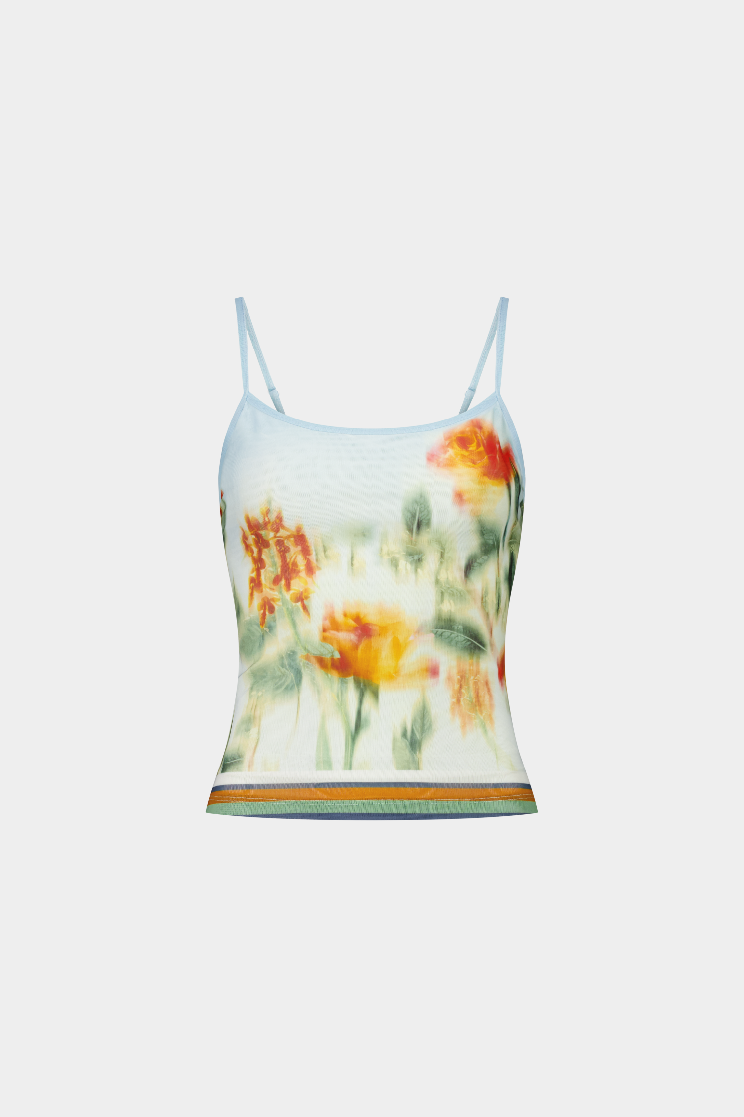 Camisole | Mesh Baby Blue