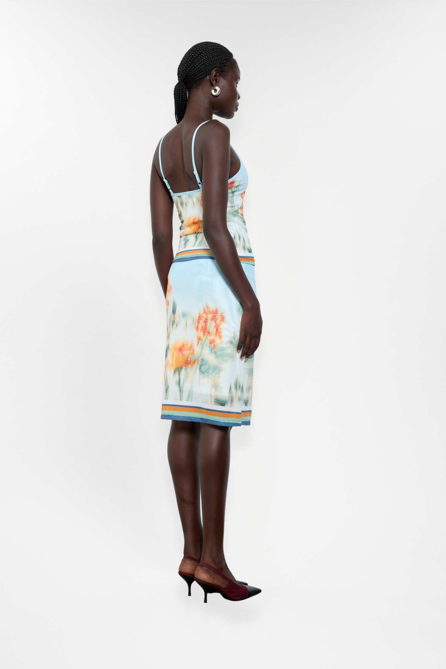 Camisole | Mesh Baby Blue