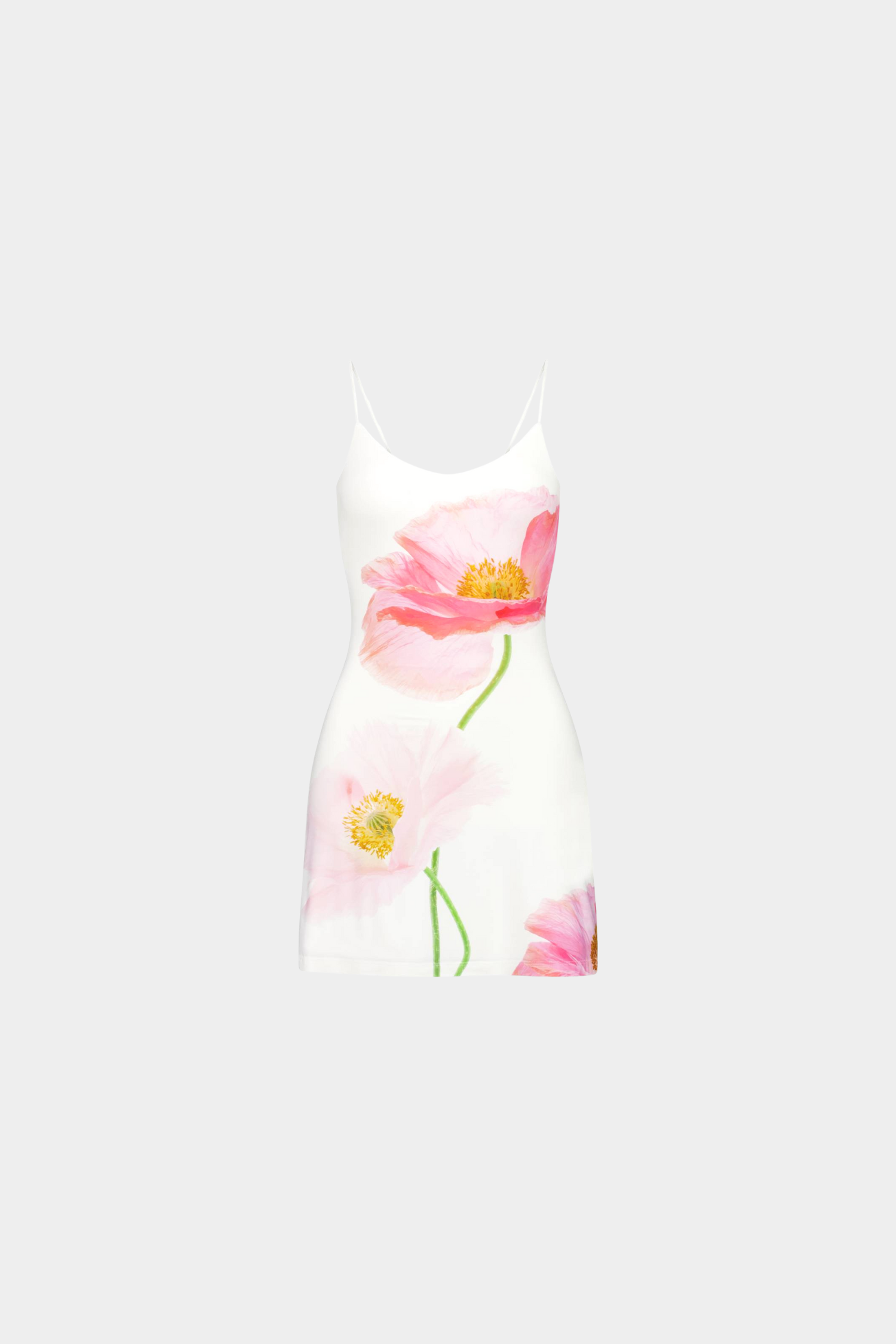 Low Back Mini Dress | Citrus Poppy