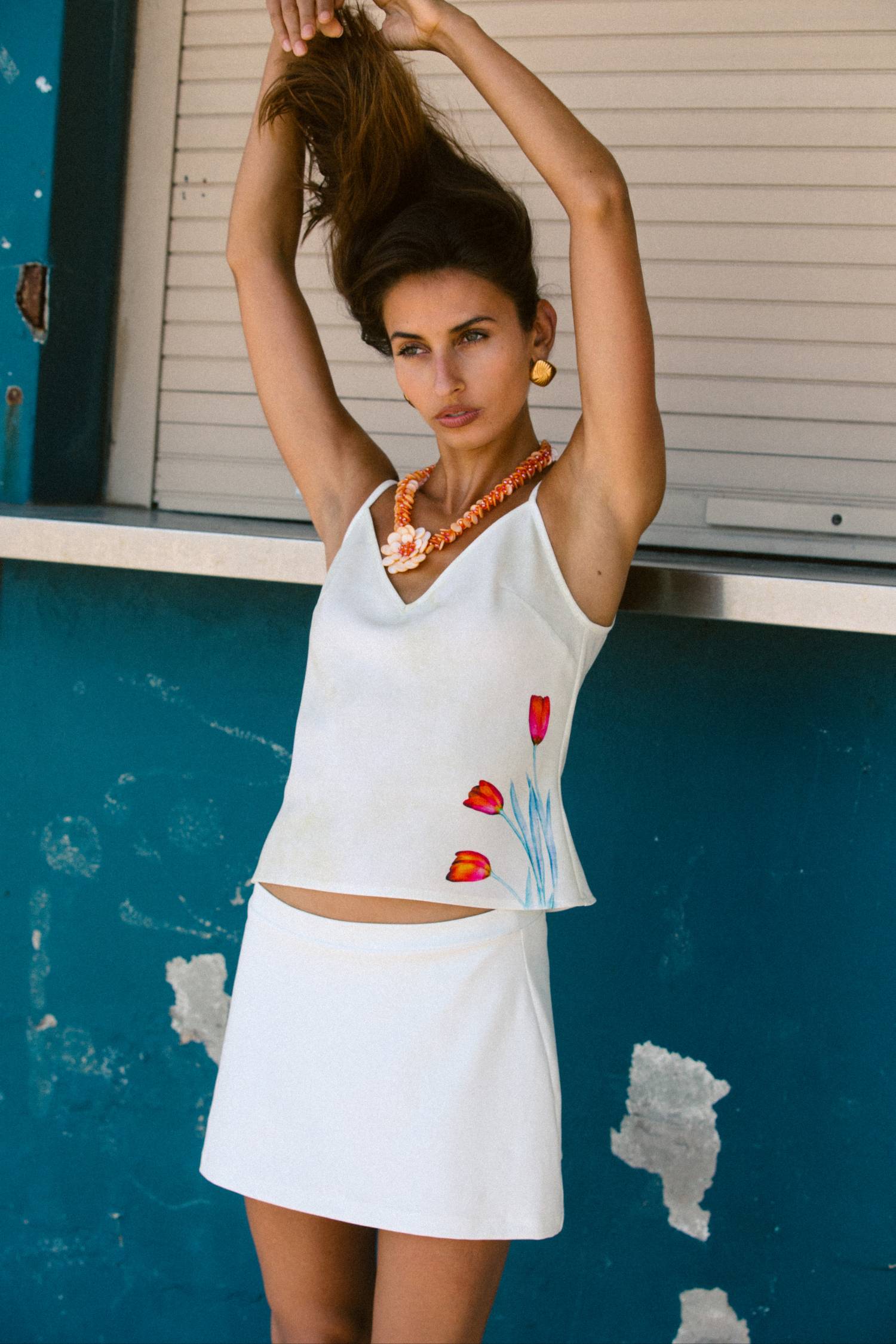 Mini Skirt | White