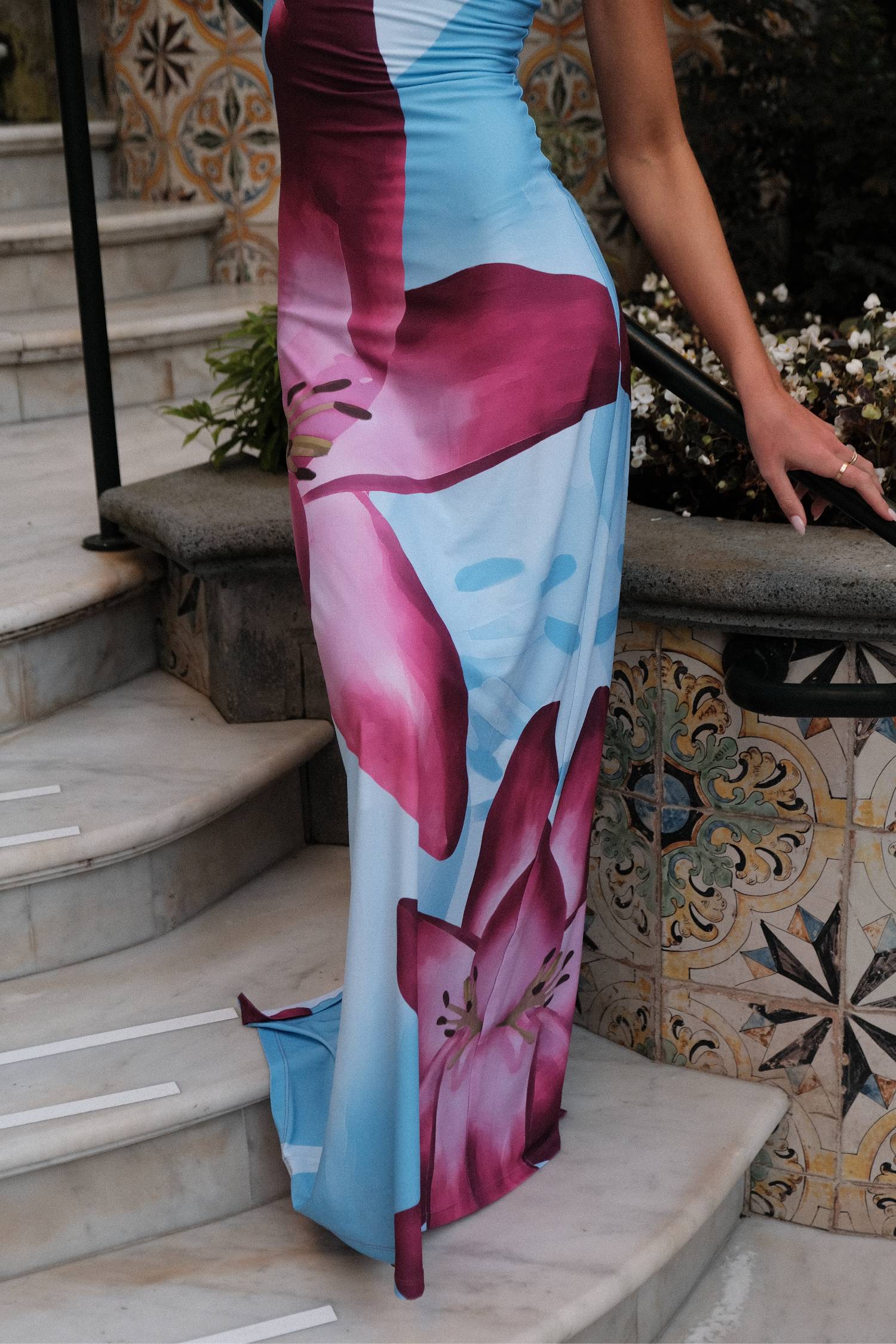 Slip Dress | Sky Lily Floral