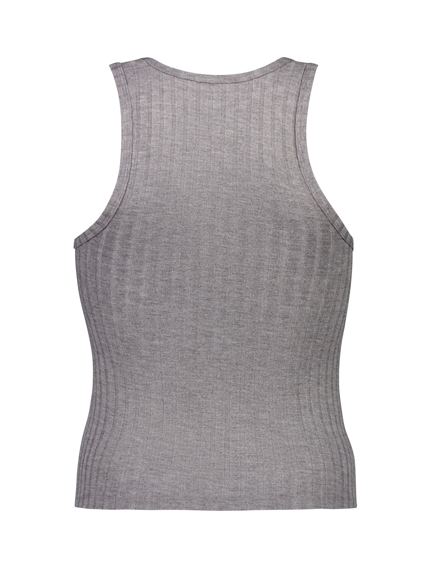 Ribbed Tank | Grey Marle