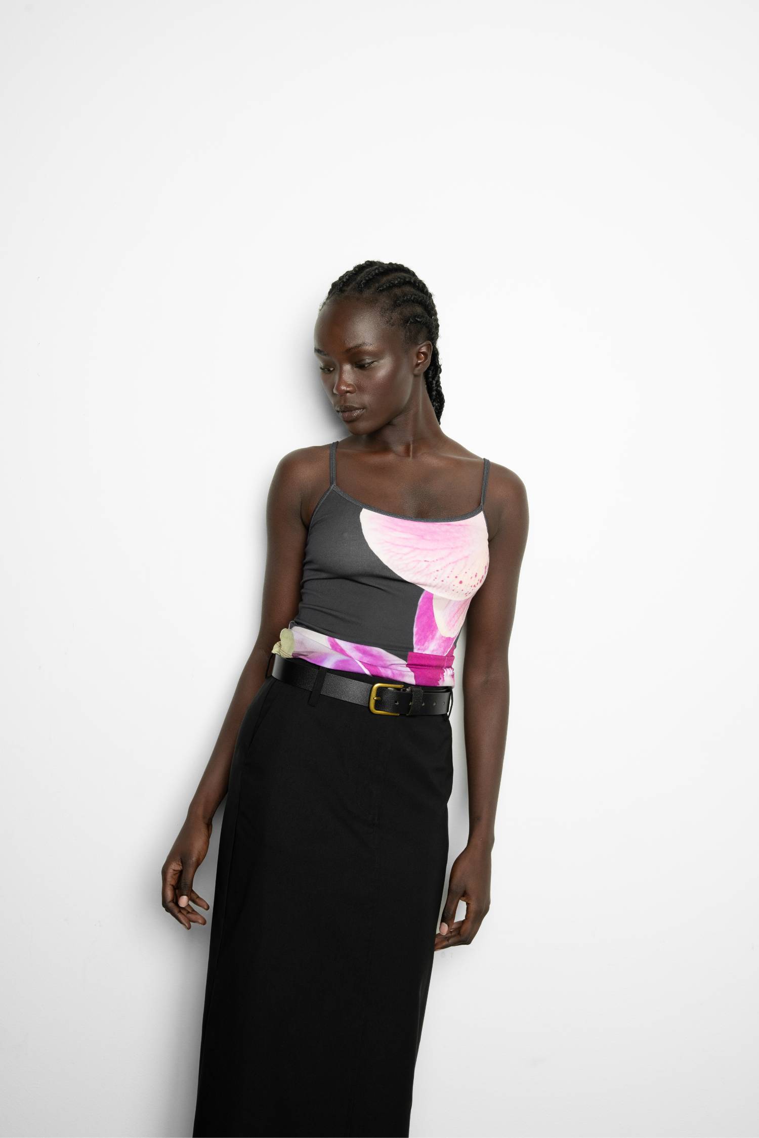 Cargo Maxi Skirt | Black