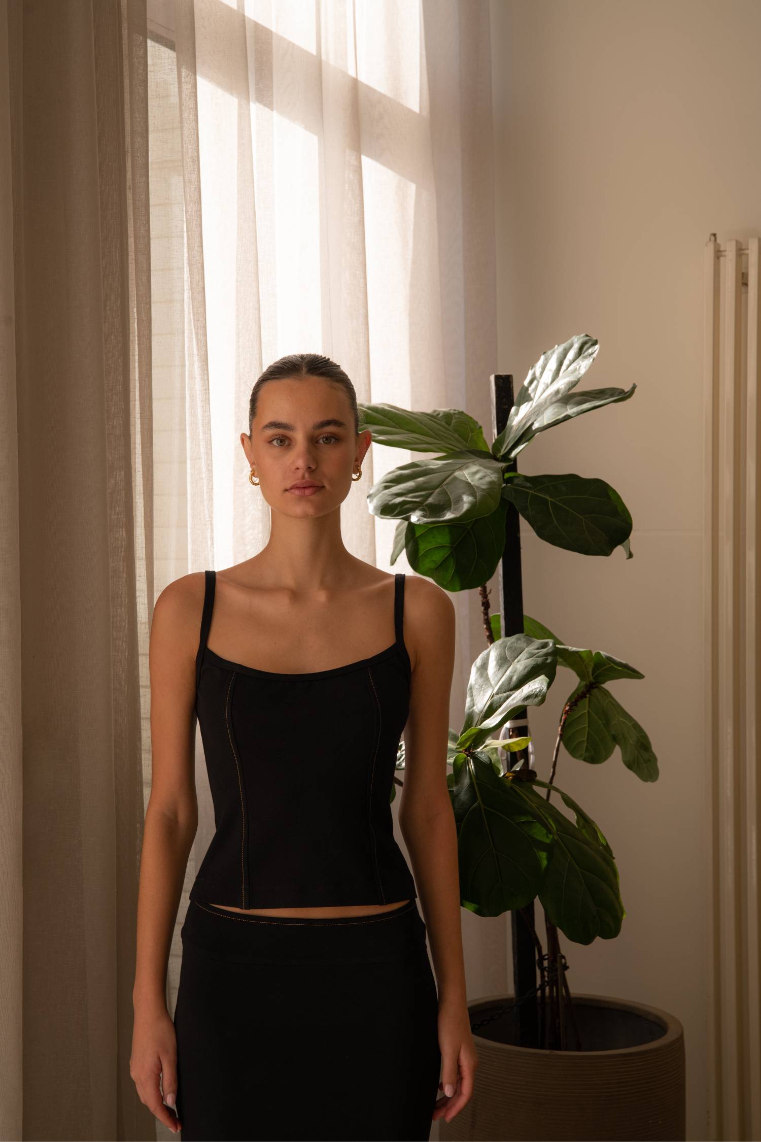 Contrast Bodice | Black