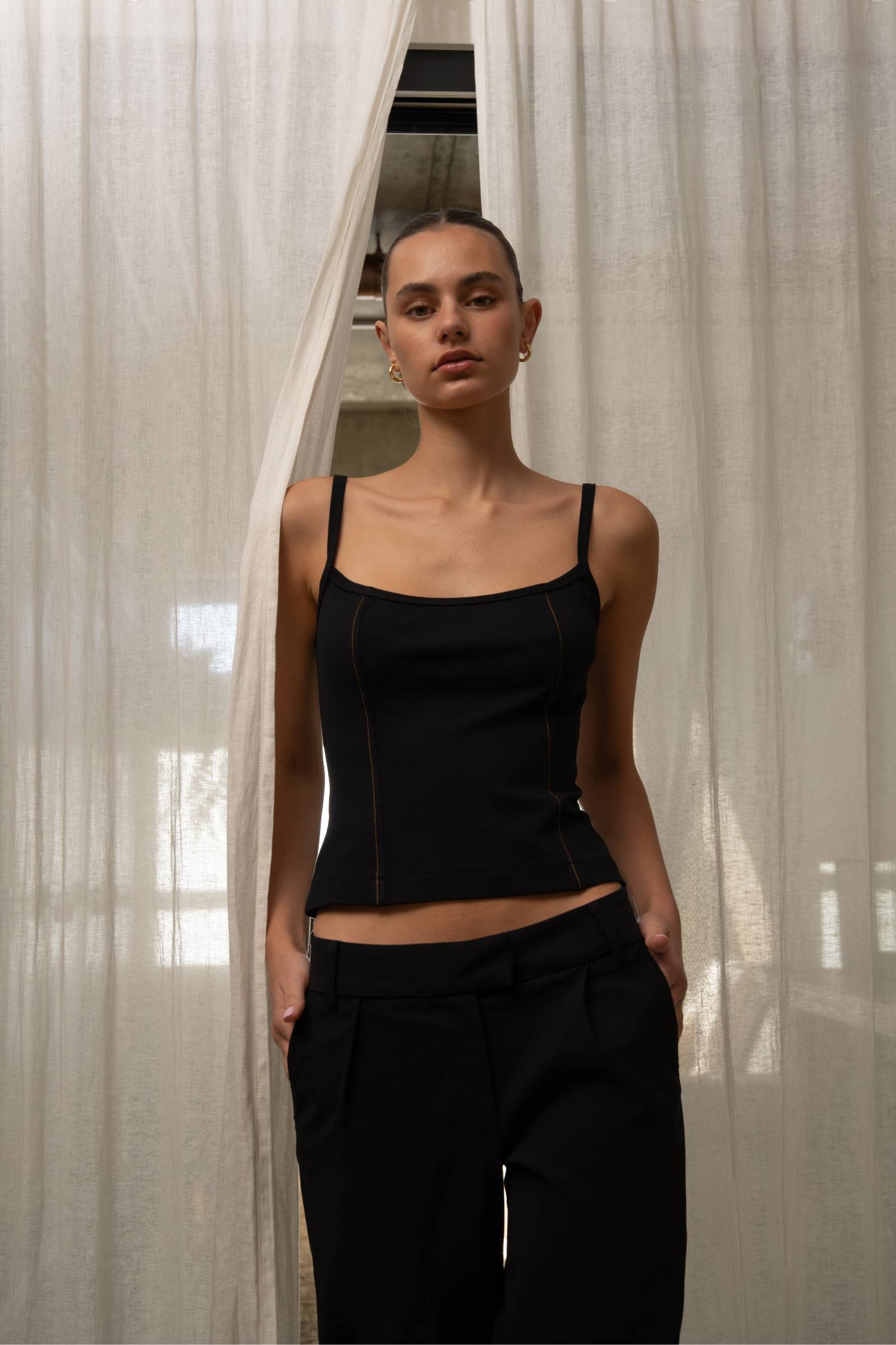 Contrast Bodice | Black