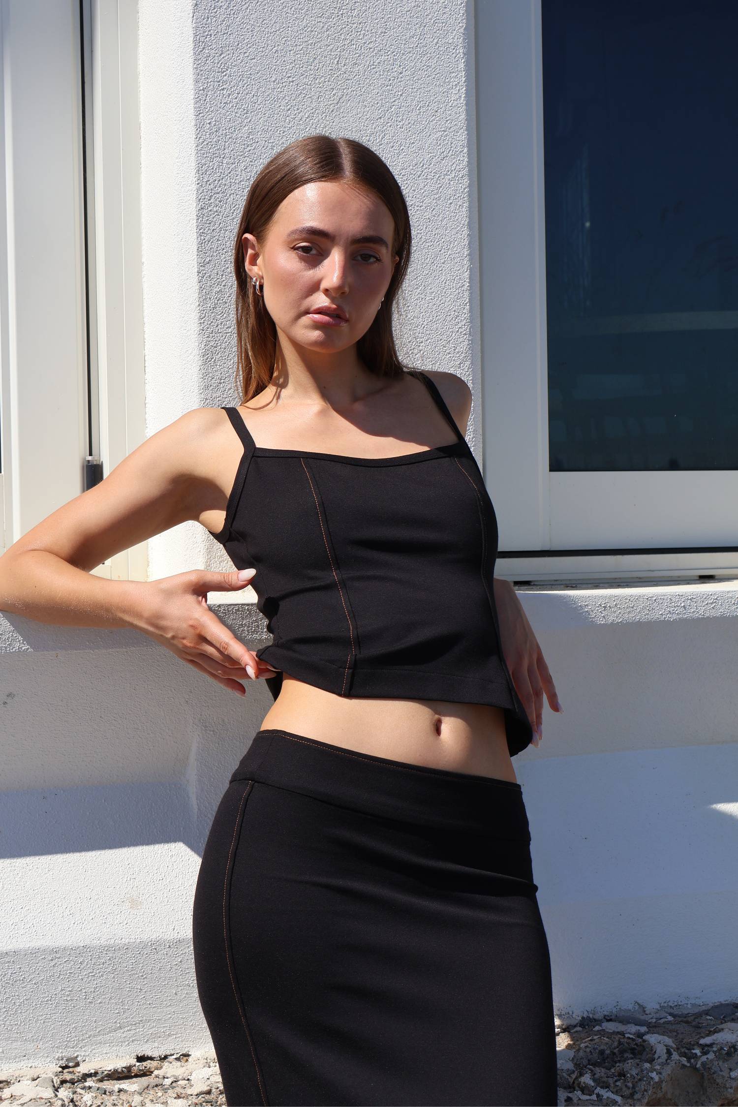 Contrast Bodice | Black