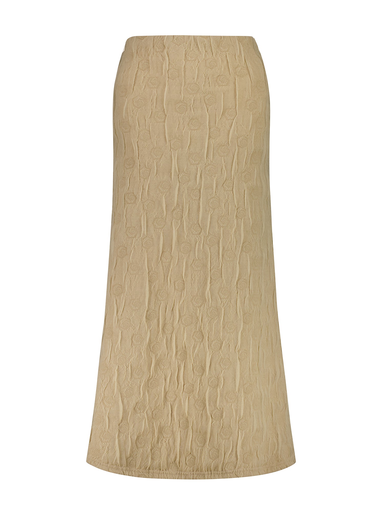 Textured Maxi Skirt | Sand
