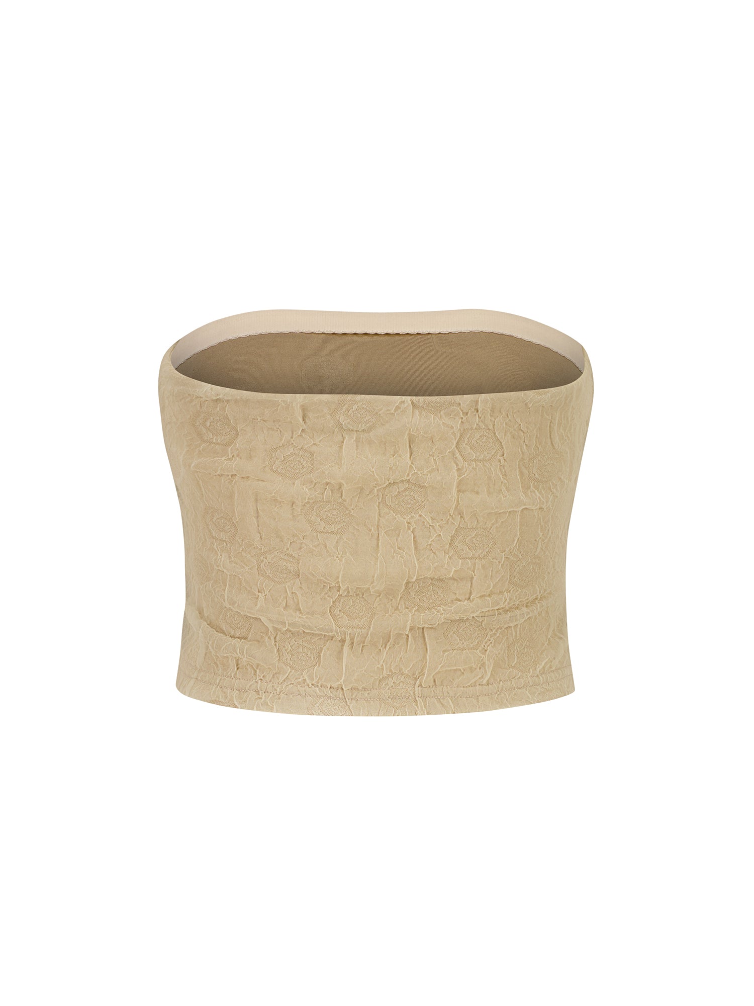 Textured Boob Tube | Sand