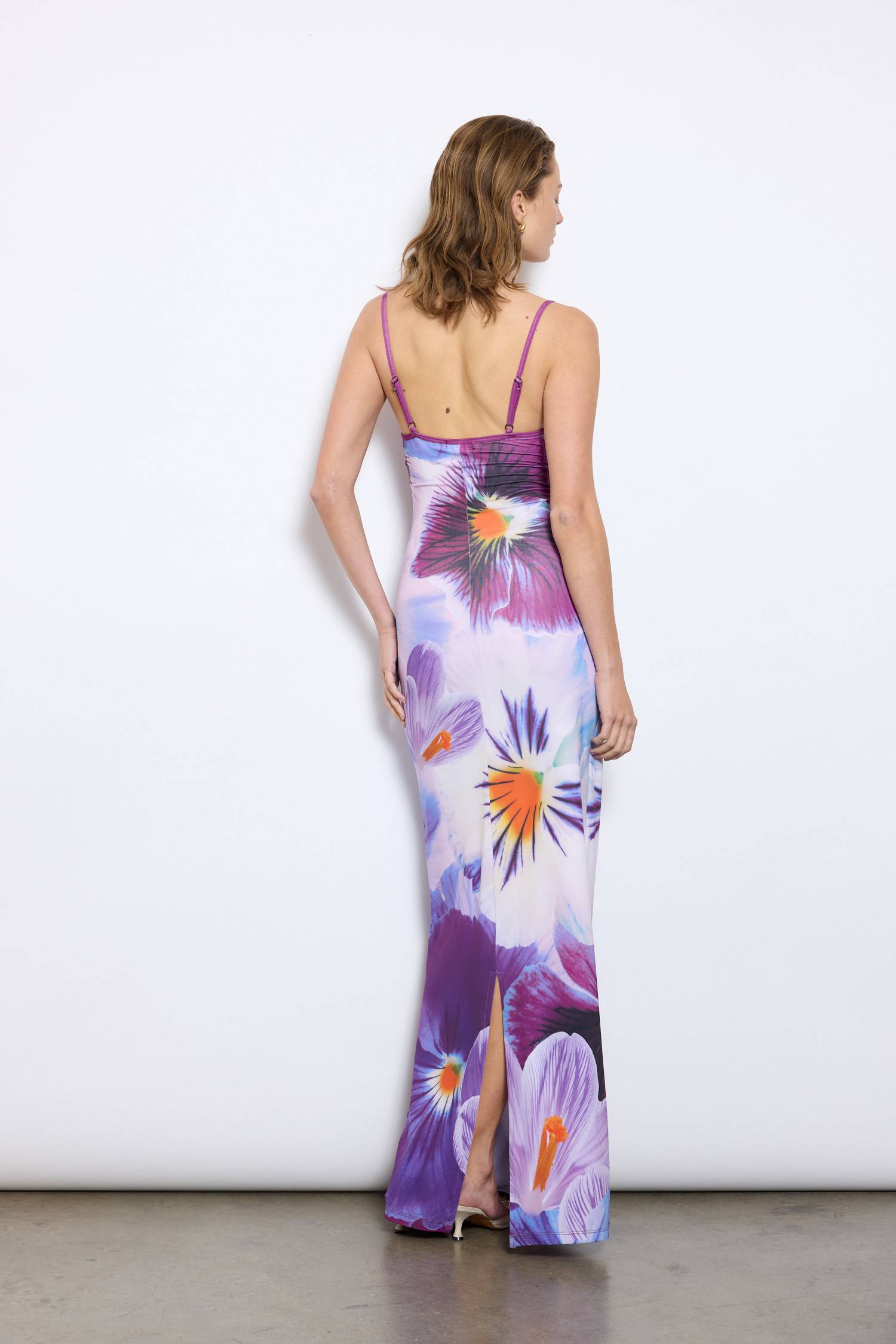 Slip Dress | Indigo Blossom