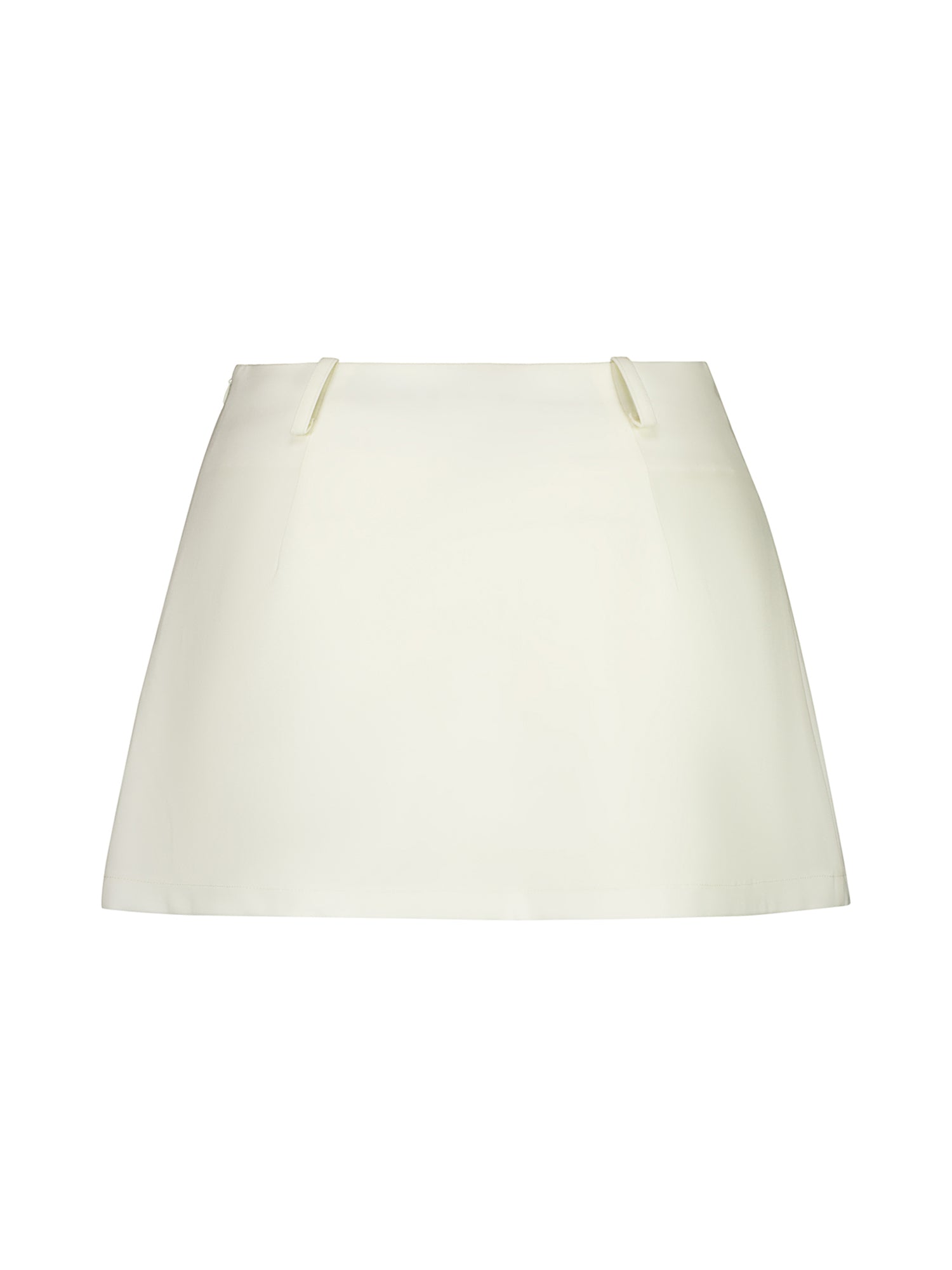 Suit Mini Skirt | Ivory