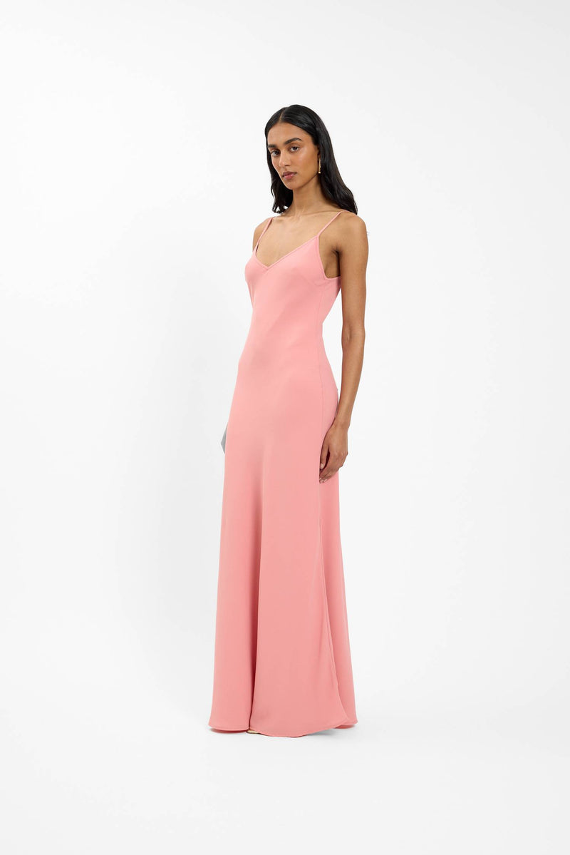 Georgette Maxi Dress | Blush
