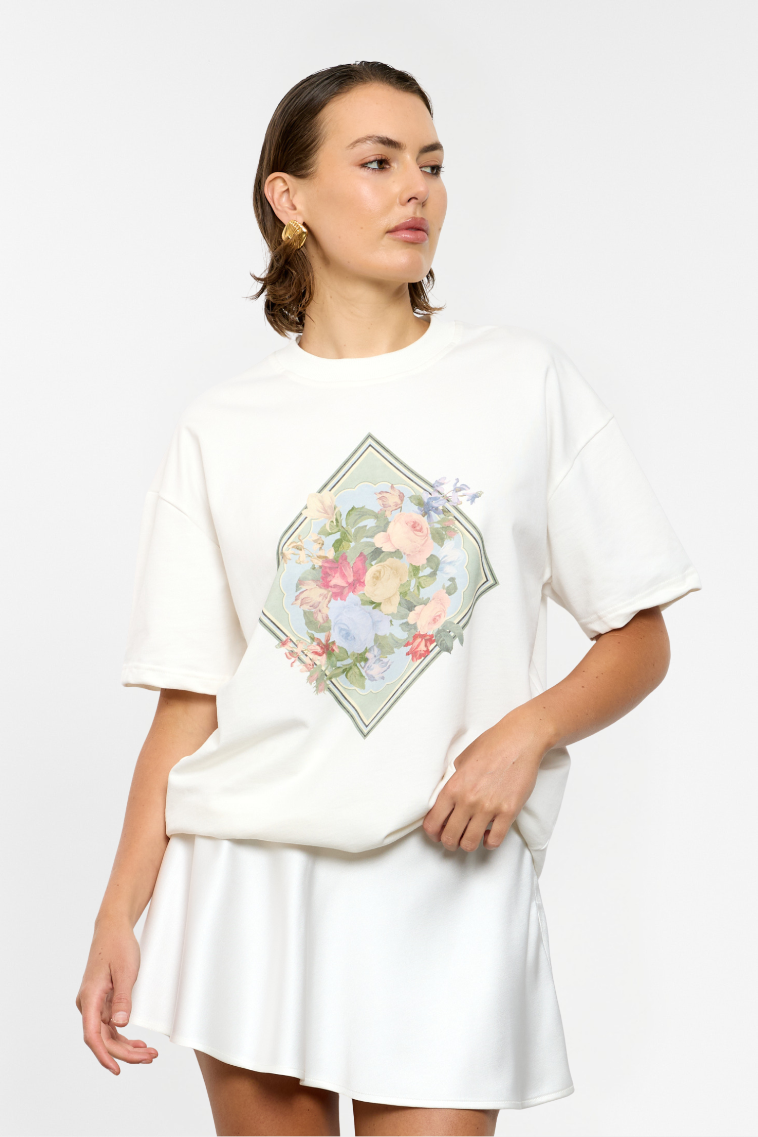 Oversized Tee | Diamond