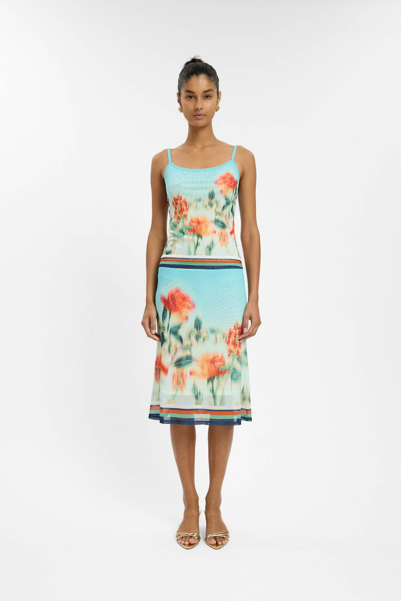 Camisole | Mesh Baby Blue