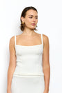 Contrast Bodice | White