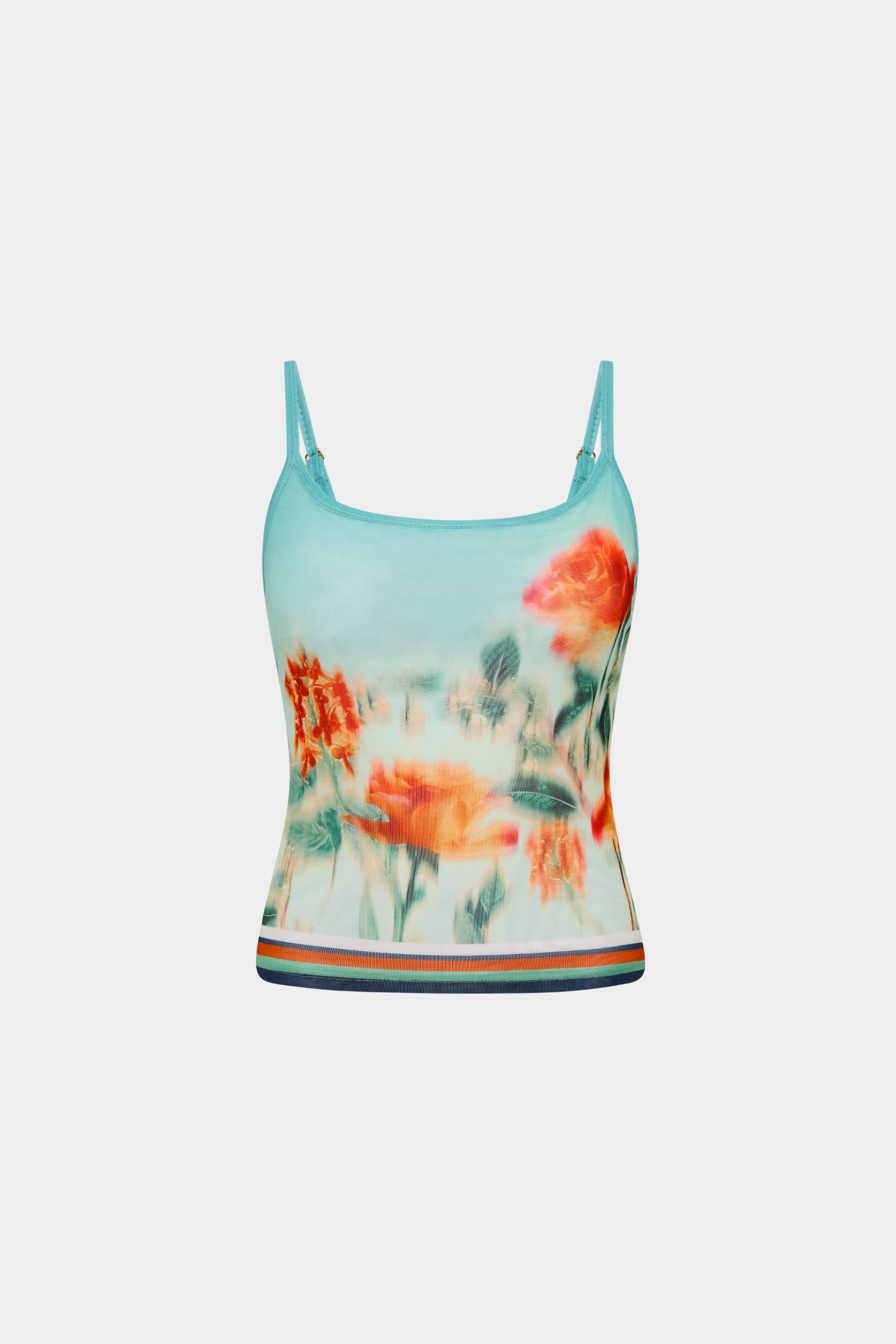 Camisole | Mesh Baby Blue