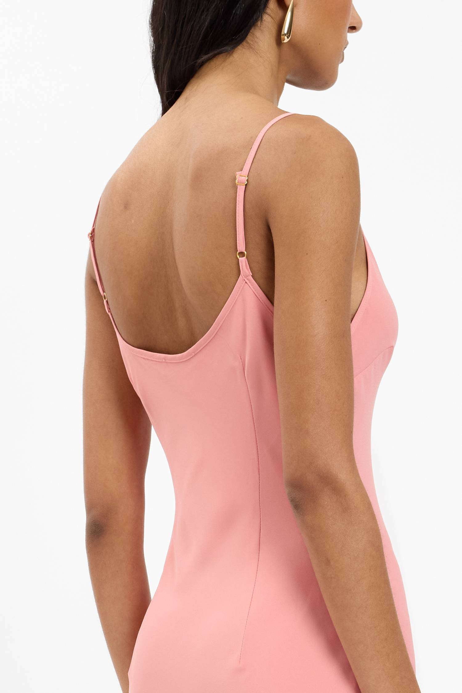 Georgette Maxi Dress | Blush