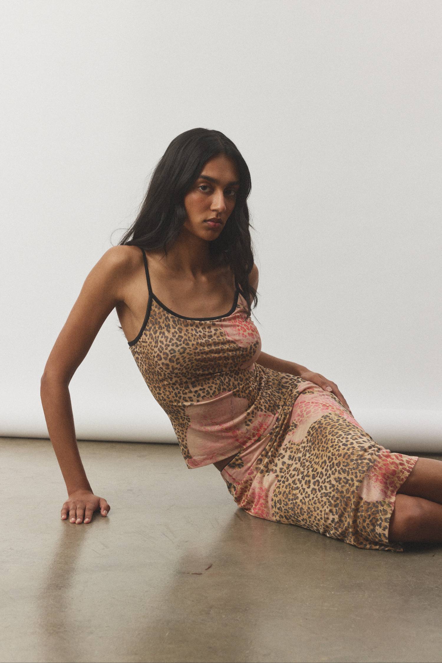 Camisole | Mesh Leopard