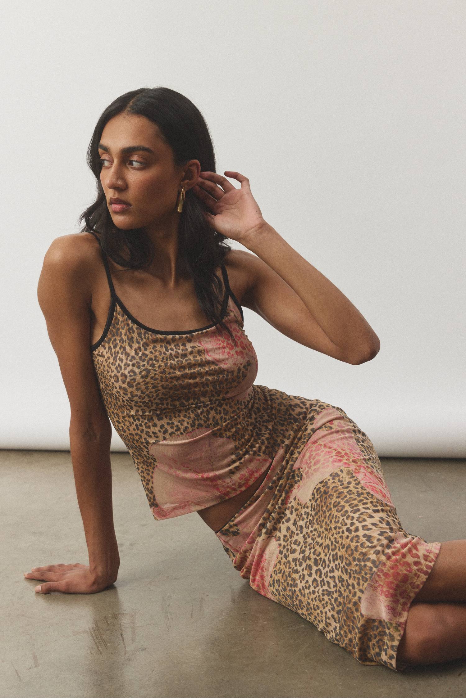 Camisole | Mesh Leopard