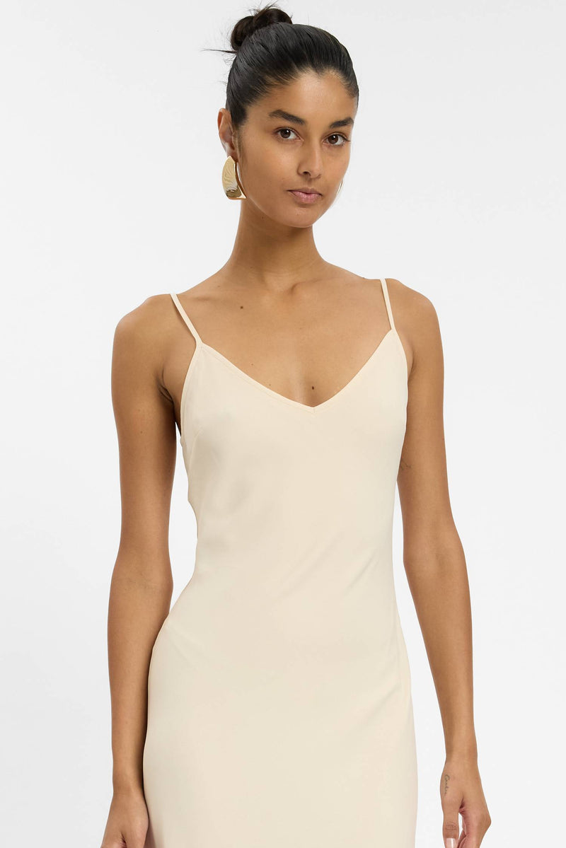 Georgette Maxi Dress | Ivory