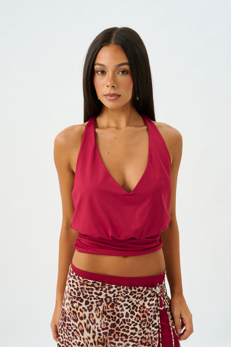 Ambra Top | Red