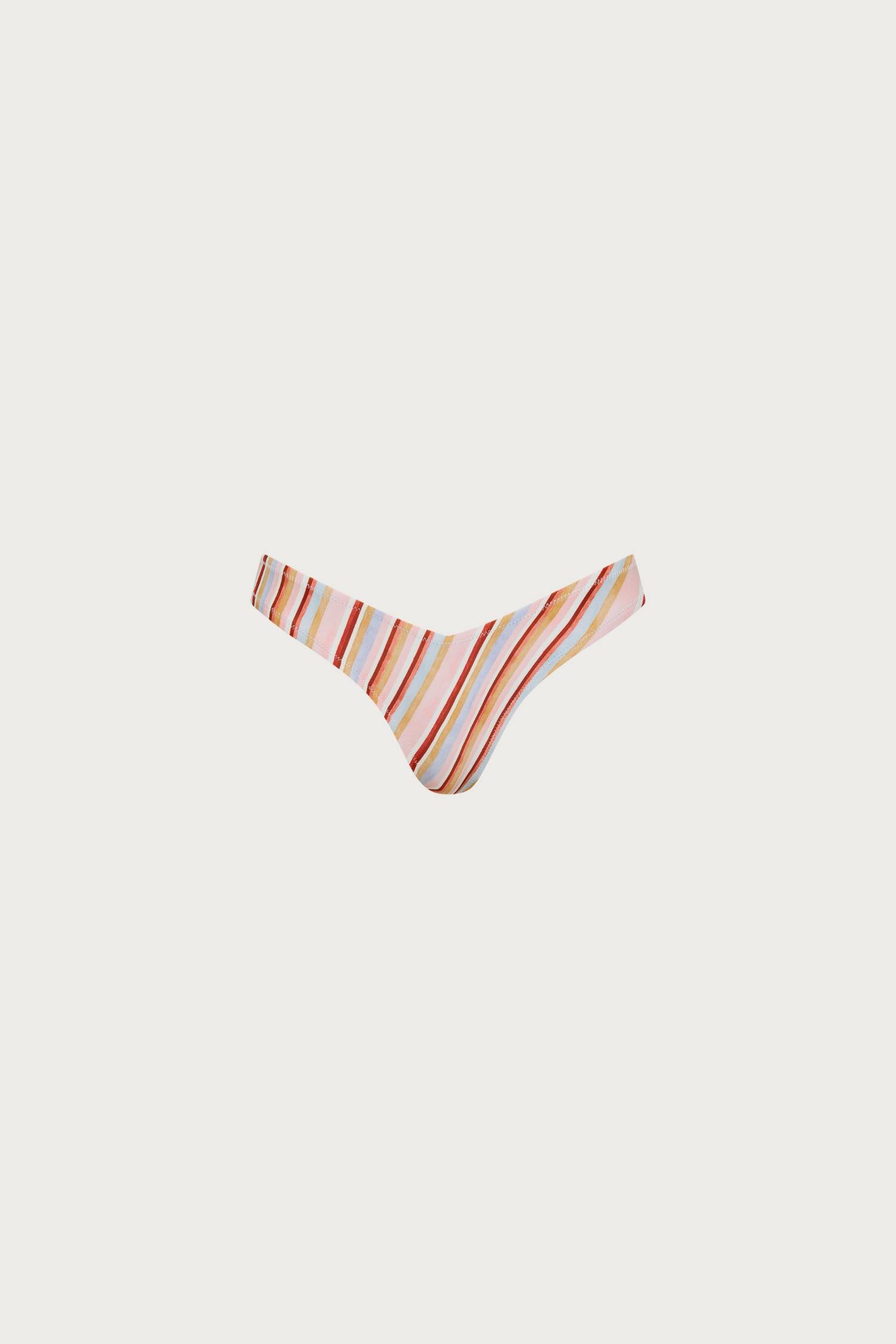 Classic Swim Bottom | Blush Stripe