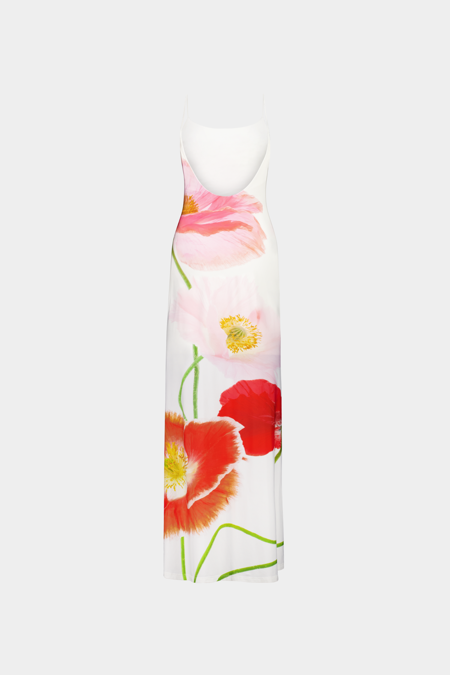 Low Back Maxi Dress | Citrus Poppy