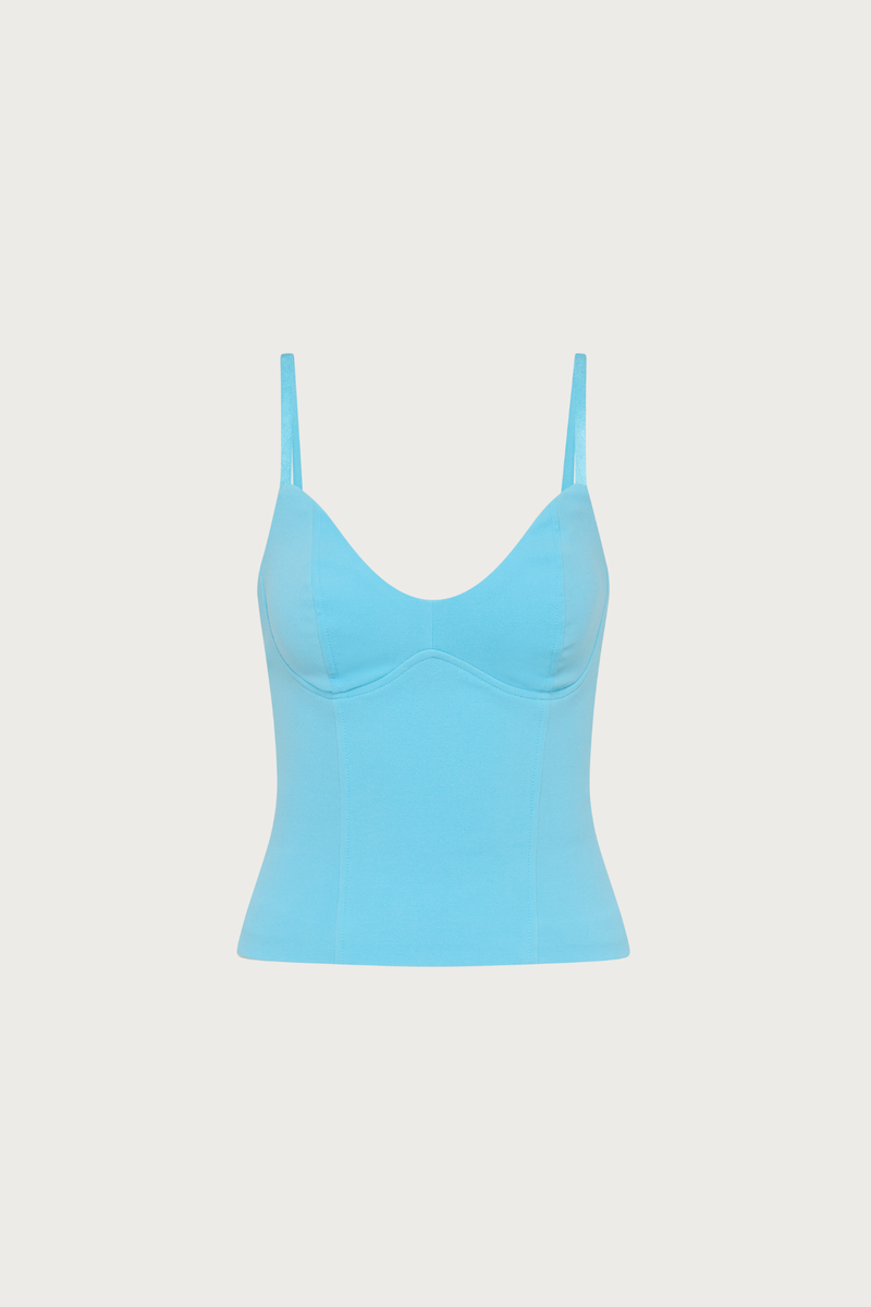 Bodice Tank | Cobalt