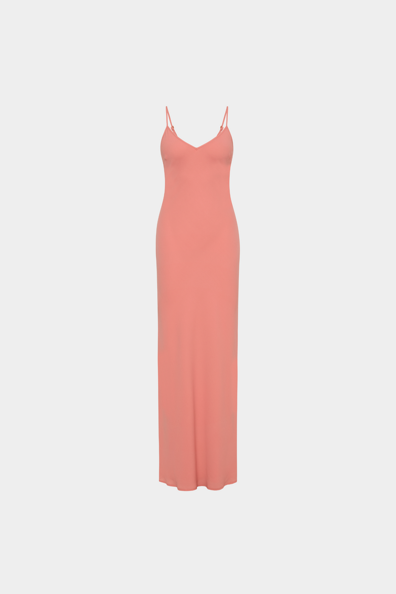 Georgette Maxi Dress | Blush