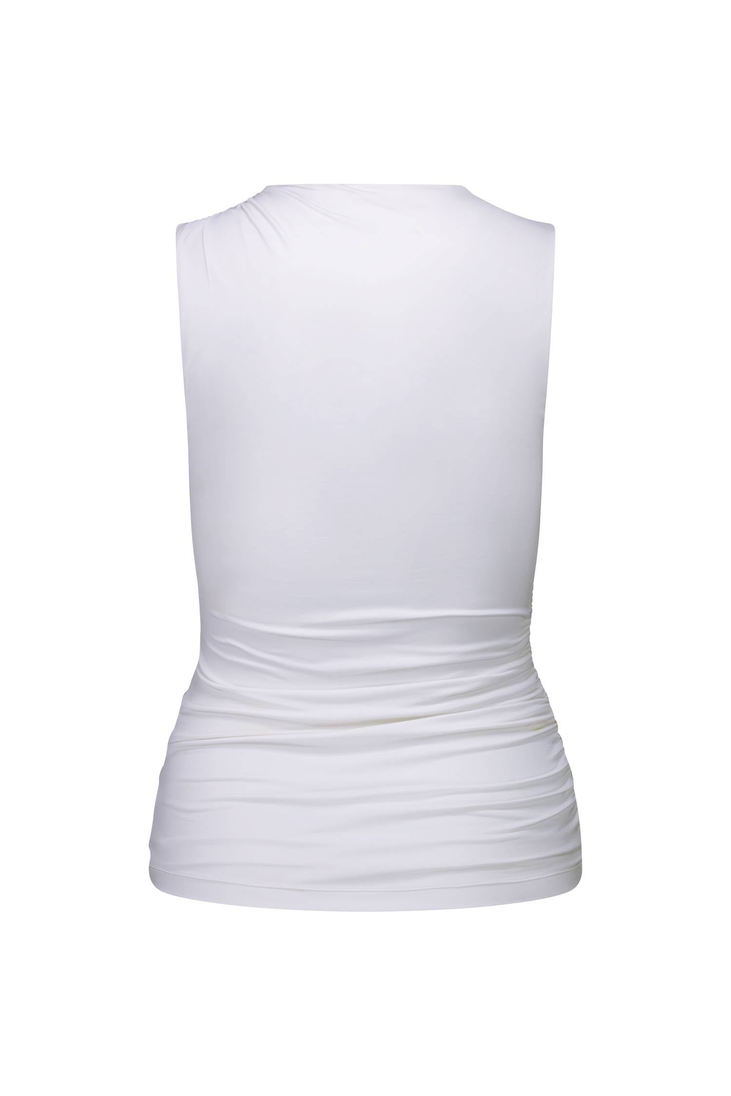 Ruched Tank | Ivory