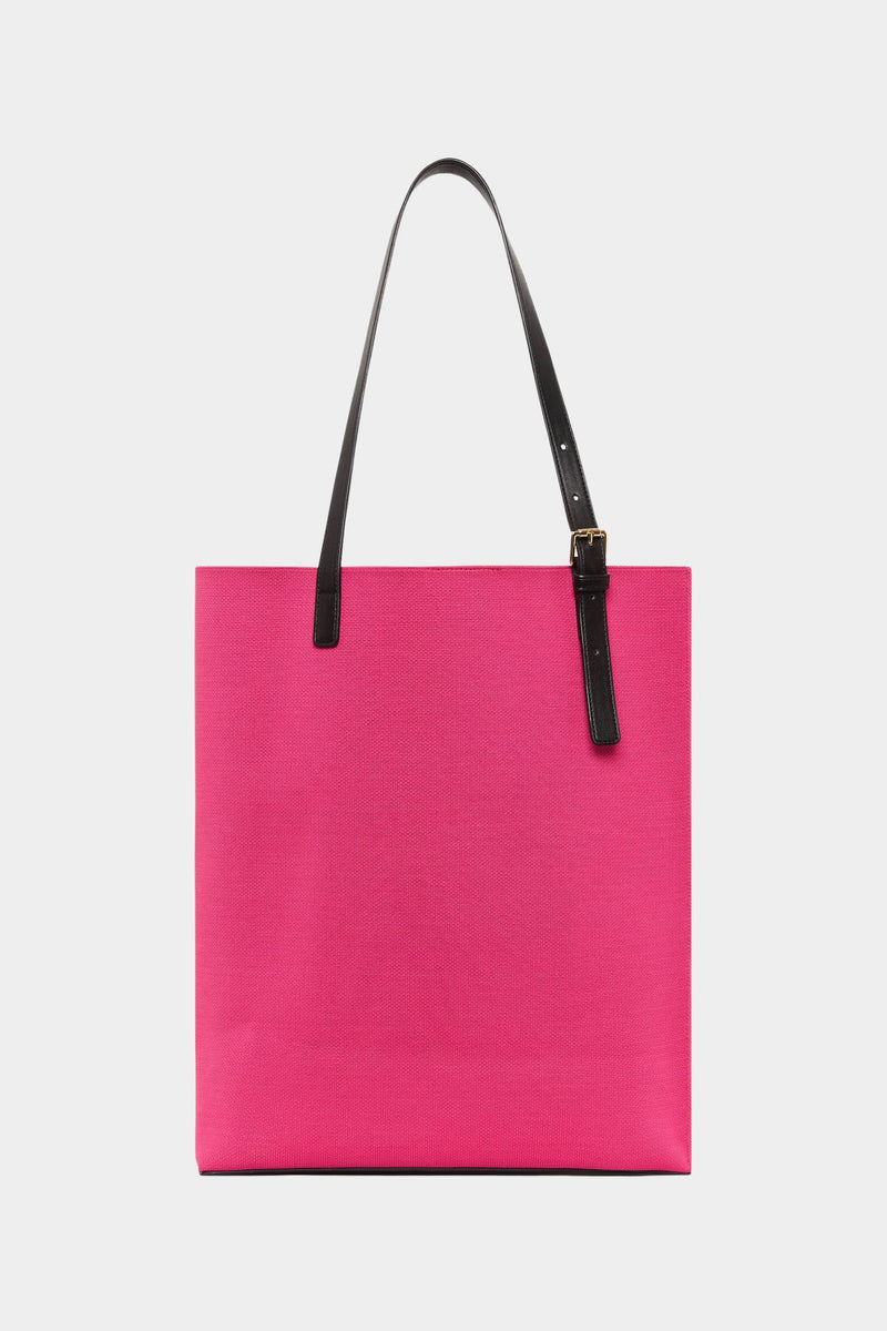 Shoulder Bag | Fuchsia Stripe