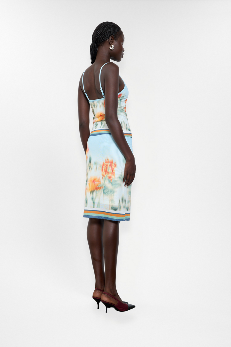 Camisole | Mesh Baby Blue