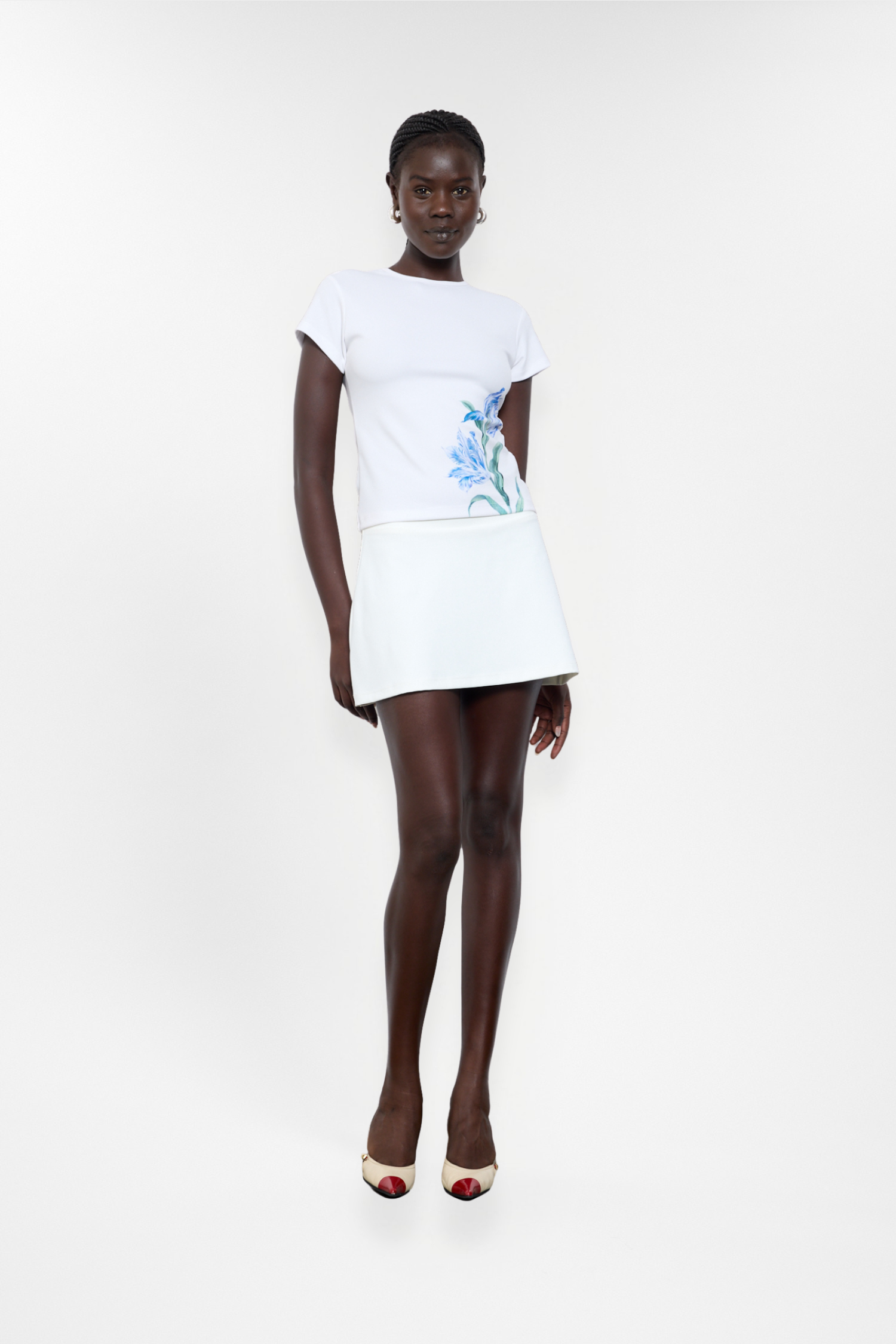 Mini Skirt | White