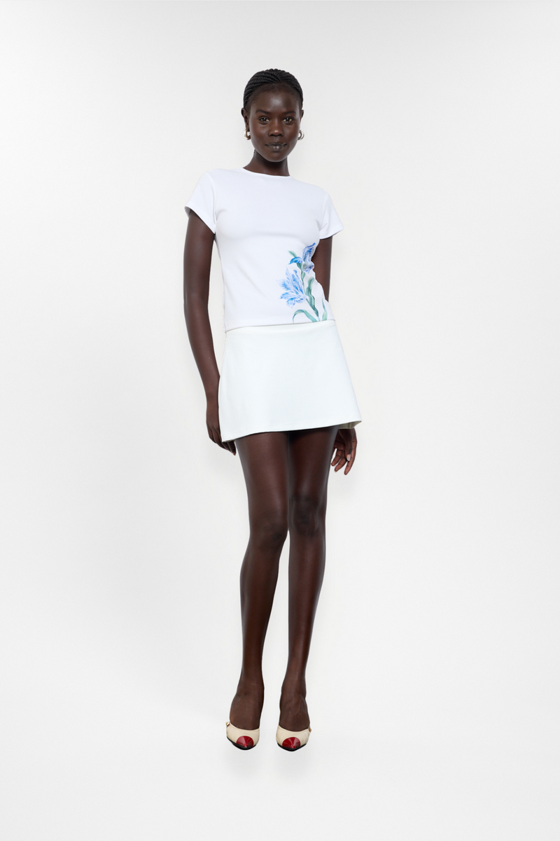 Mini Skirt | White
