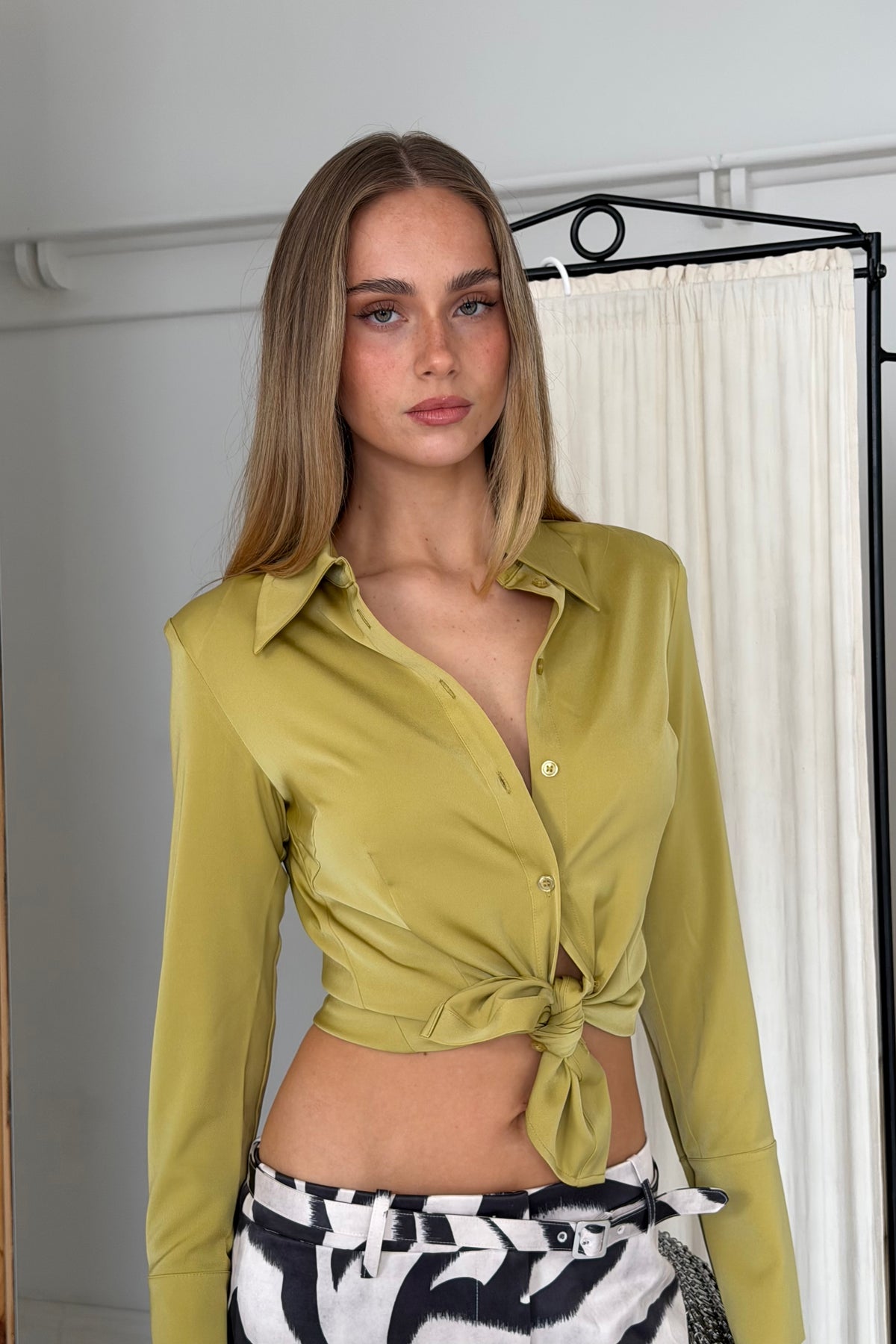 Structured Shirt | Emerald