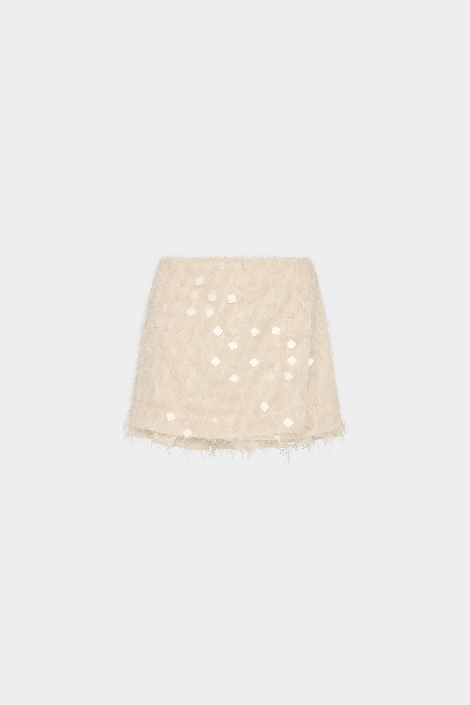Layered Mini Skirt | Jacquard