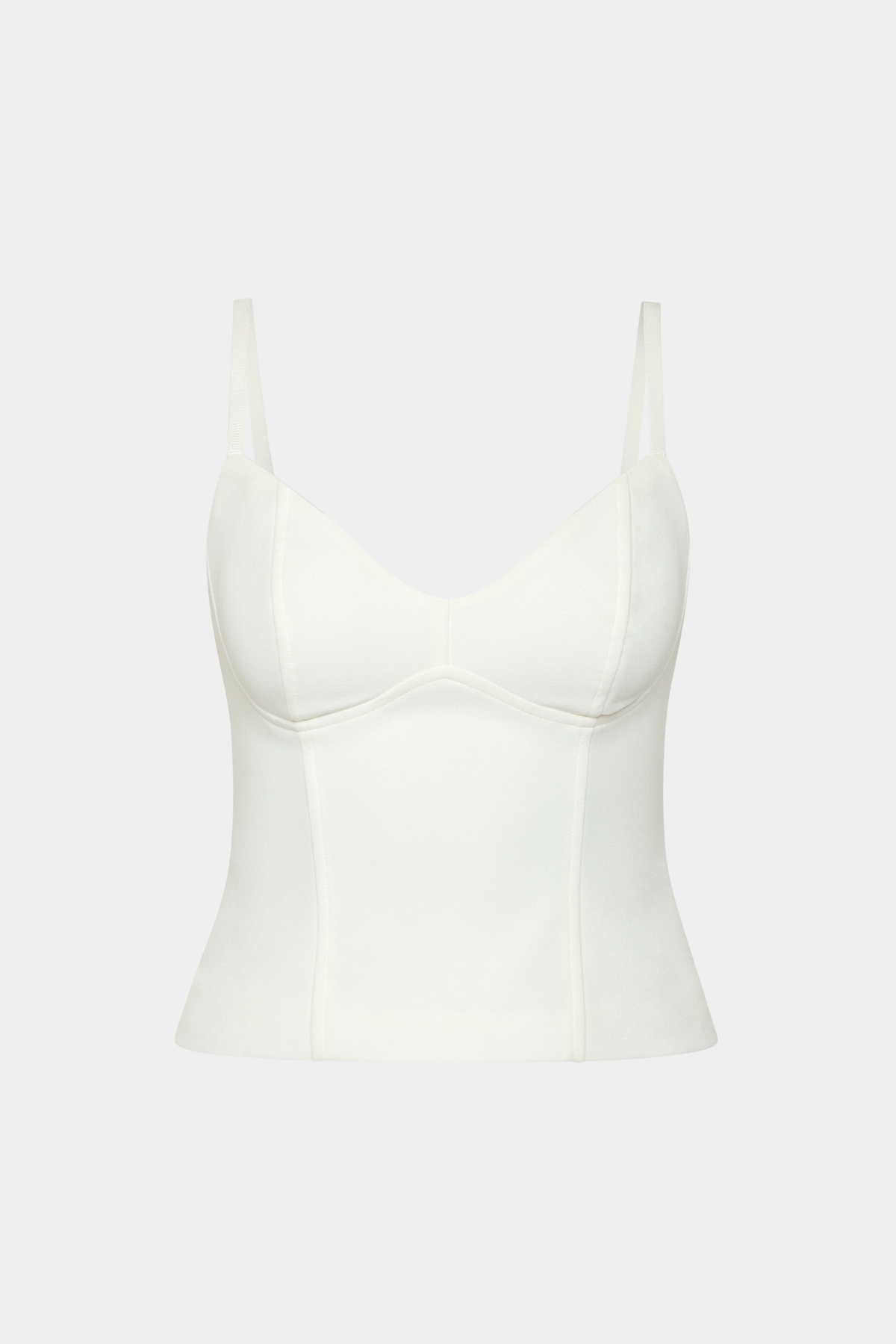 Bodice Tank | White