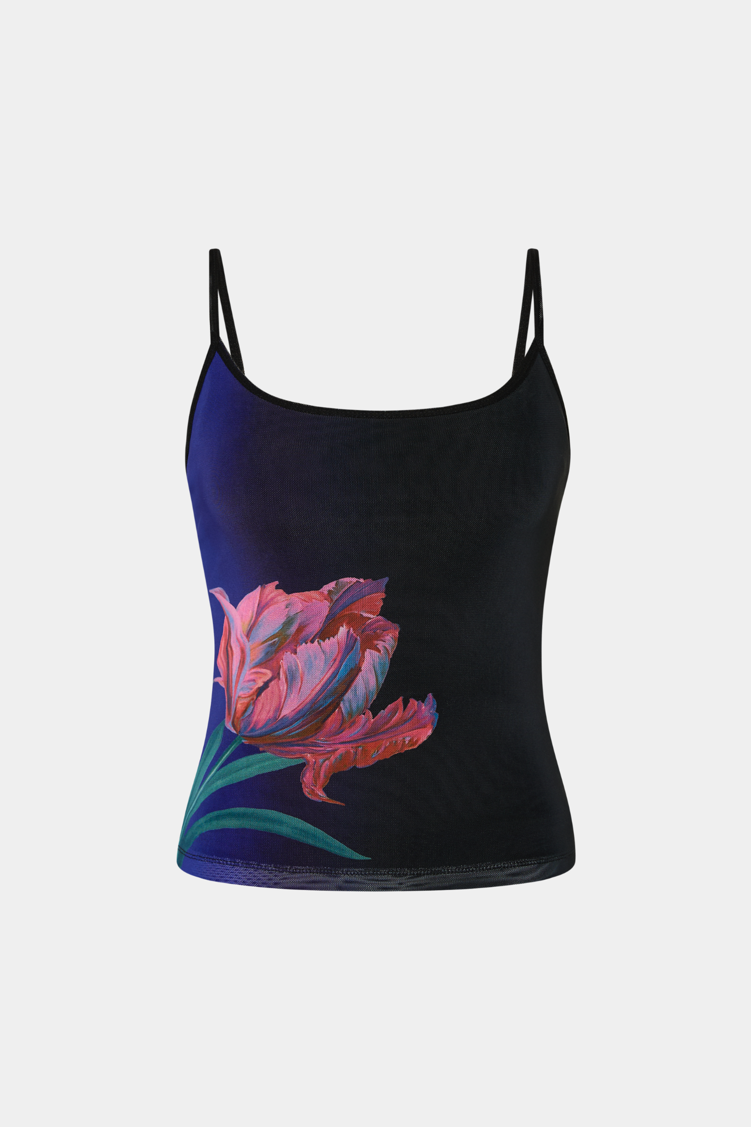 Camisole | Mesh Cobalt Floral