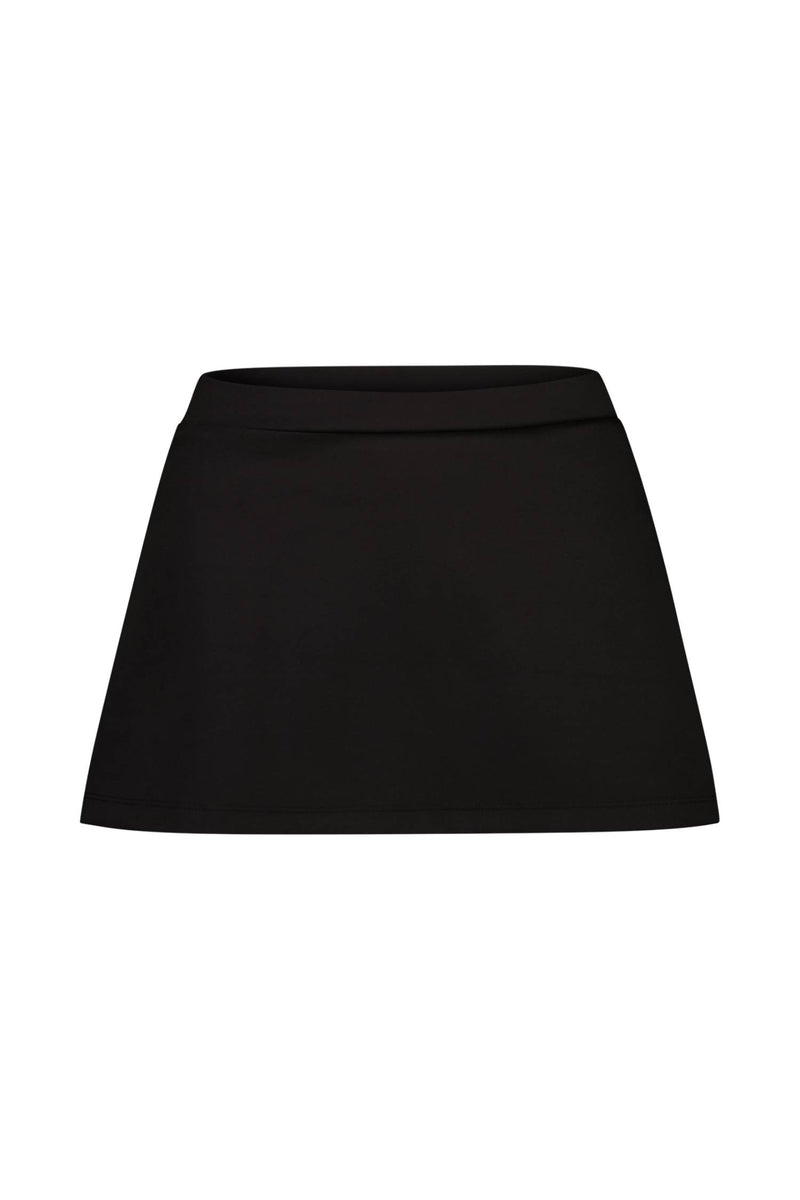 Reworked Mini Skirt | Black