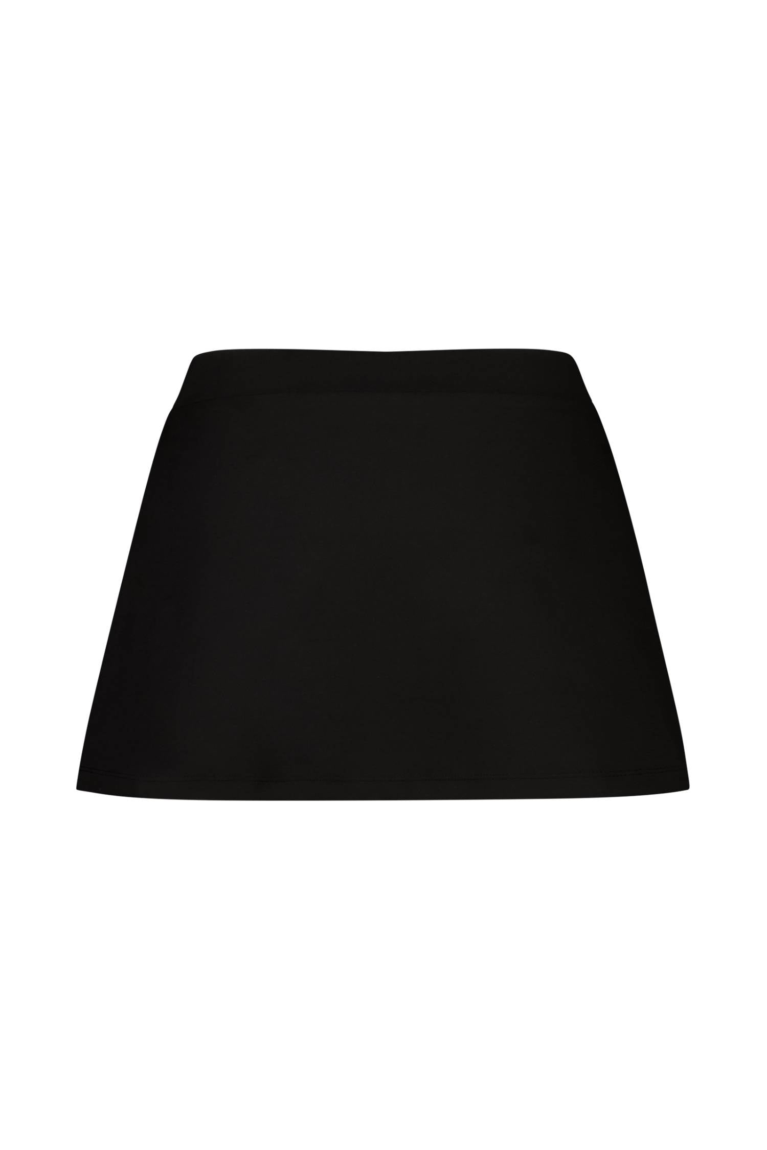 Reworked Mini Skirt | Black