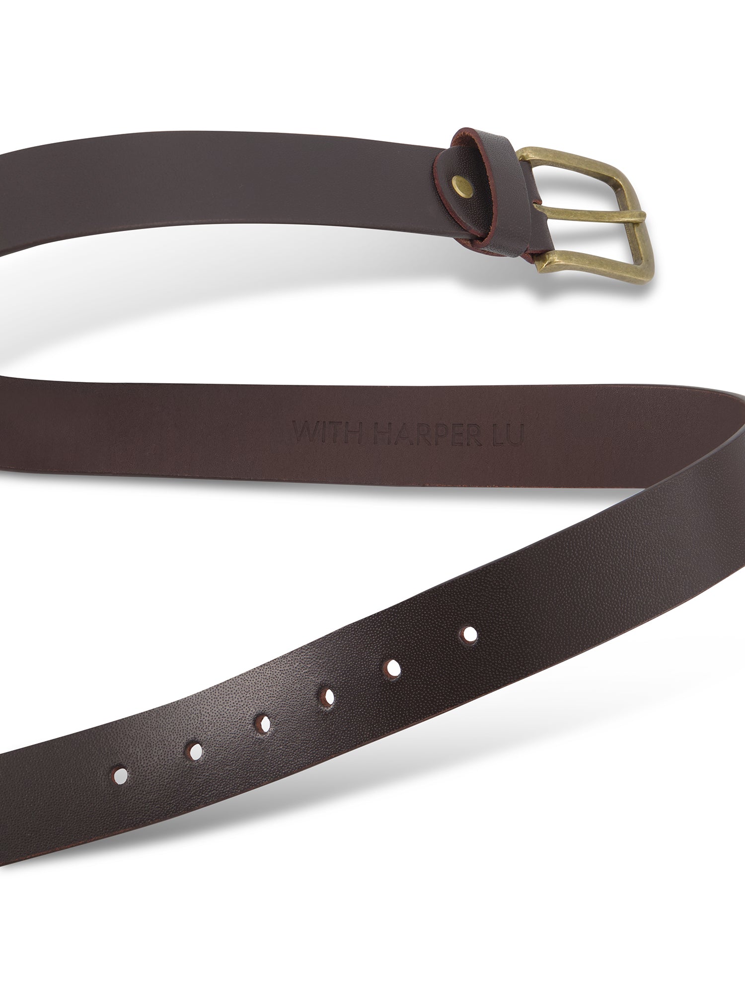 Leather Belt | Rich Brown