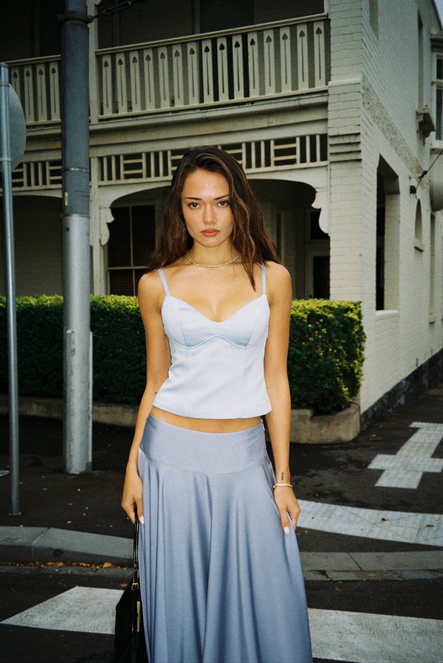 Bodice Tank | Blue