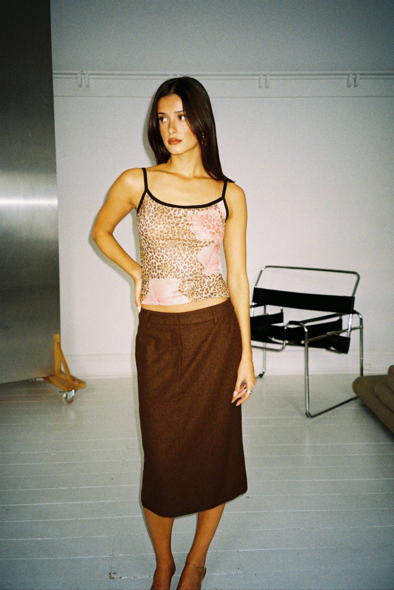 Camisole | Mesh Leopard