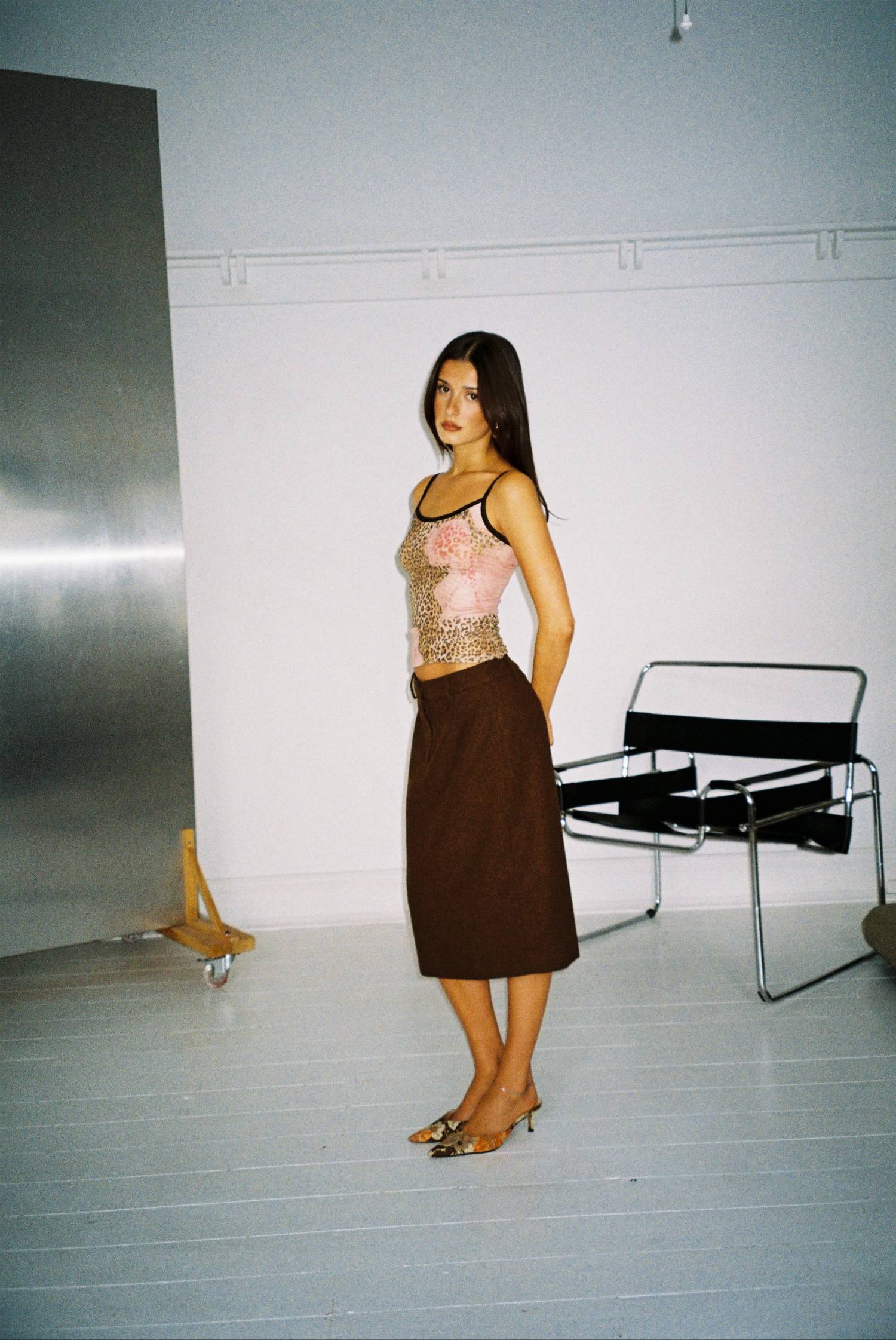 Camisole | Mesh Leopard