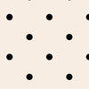 Midi Skirt | Mesh Ivory Polka